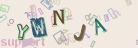 This is a captcha-picture. It is used to prevent mass-access by robots. (see: www.captcha.net)