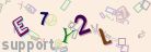 This is a captcha-picture. It is used to prevent mass-access by robots. (see: www.captcha.net)