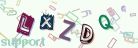 This is a captcha-picture. It is used to prevent mass-access by robots. (see: www.captcha.net)