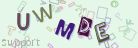 This is a captcha-picture. It is used to prevent mass-access by robots. (see: www.captcha.net)