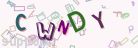 This is a captcha-picture. It is used to prevent mass-access by robots. (see: www.captcha.net)