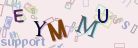 This is a captcha-picture. It is used to prevent mass-access by robots. (see: www.captcha.net)
