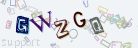 This is a captcha-picture. It is used to prevent mass-access by robots. (see: www.captcha.net)