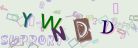 This is a captcha-picture. It is used to prevent mass-access by robots. (see: www.captcha.net)