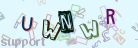 This is a captcha-picture. It is used to prevent mass-access by robots. (see: www.captcha.net)