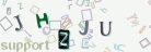 This is a captcha-picture. It is used to prevent mass-access by robots. (see: www.captcha.net)