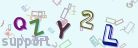 This is a captcha-picture. It is used to prevent mass-access by robots. (see: www.captcha.net)