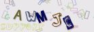 This is a captcha-picture. It is used to prevent mass-access by robots. (see: www.captcha.net)