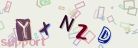 This is a captcha-picture. It is used to prevent mass-access by robots. (see: www.captcha.net)